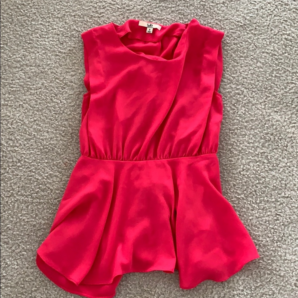 Sexy hot pink blouse